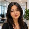 Zufriedene Kundin