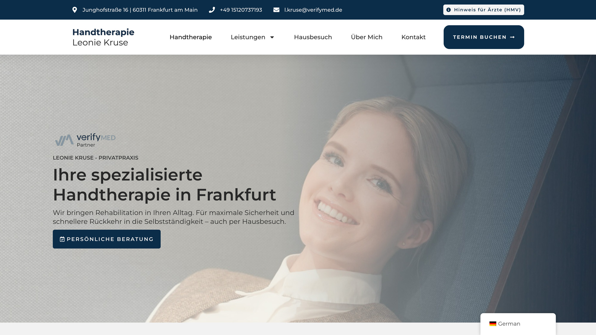 Referenz Handtherapie Kruse